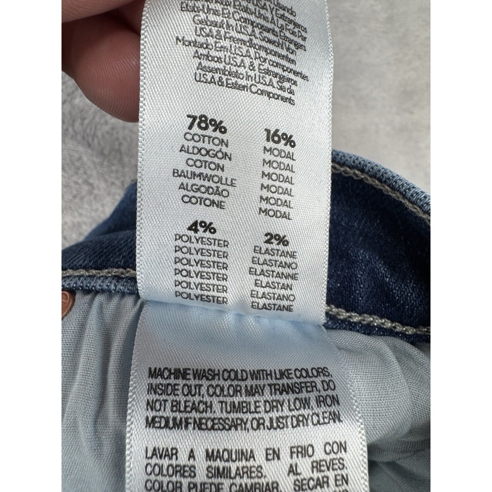 Mother The Spitfire Ankle Jeans Whatever You Want Wash Denim Women's 27x28 NWT - Picture 15 of 15